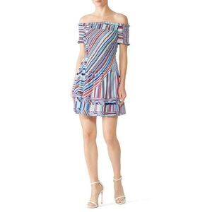 Parker 'Zizola' Off-Shoulder Mini Dress